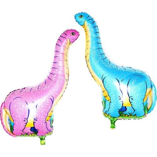 Wholesale 50pcs/lot 69*95cm Dinosaur Foil Balloons Party Decoration balloon Birthday Party Wedding baby shower helium globos