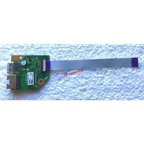 Original for Toshiba Satellite S50-B Laptop USB Ethernet Connector Board DABLIDPC8C0 Full TESED OK