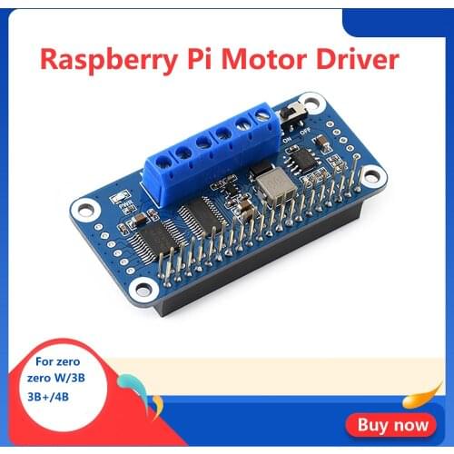 Raspberry Pi Motor Driver HAT Controlled via I2C Interface for Raspberry Pi Zero/Zero W/Zero WH RPI 3 Model B/B