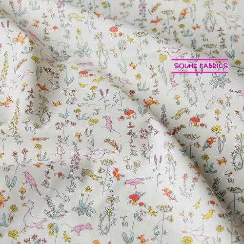Half-Meter Liberty Fabrics Tana Lawn Contemporary Classic Clothing Fabrics