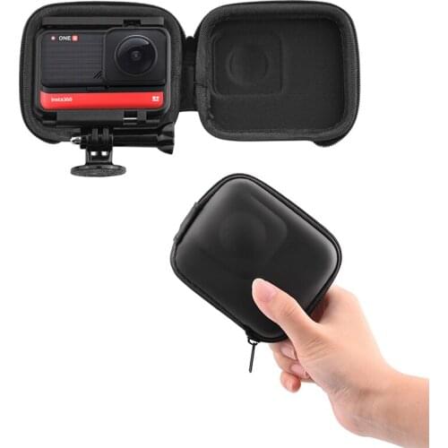 Portable Mini Carrying Case Storage Bag for Insta 360 ONE R 4K Edition Action Camera Protective Waterproof Case Box Accessories