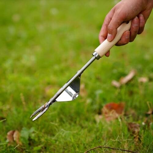 Hand Tool Garden Outdoor Removal Stainless Steel Farmland Puller Dandelion Manual Digging Lawn Multifunction Weeder Transplant