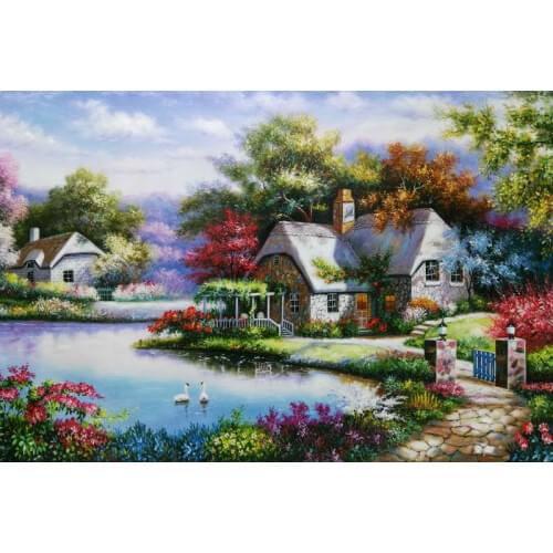 Modern Landscape Oil Canvas Painting Printings Decorative Art Picture Painting Print on Canvas Wall Art Picture for Living Room