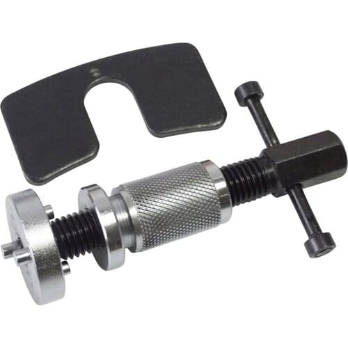Universal Car Wheel Cylinder Disc Brake Caliper Piston Rewind Hand Tool 3/8 Dual Pin Repair Tool With Backing Plate