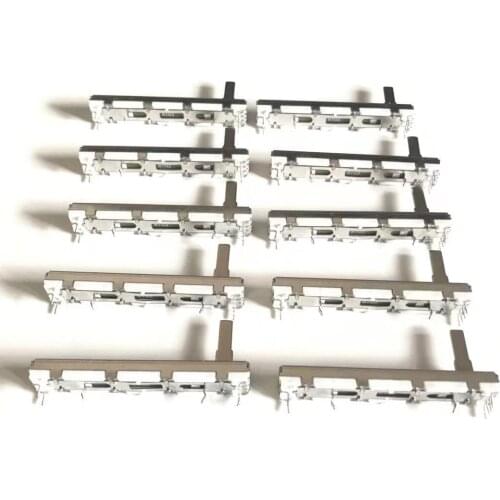 10pcs for Akai APC40 potentiometer fader B10K 10KB 60mm vertical fader pusher