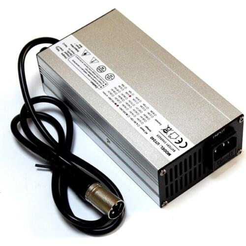 14S 51.8V 4A lithium battery charger output 58.8V 4A, 51.8V4A li-ion battery charger Various connectors can be selected