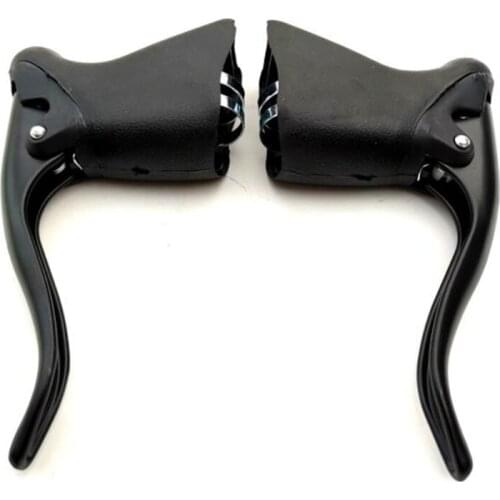 1 Pair Road Cyclocross Bike Brake Levers Racing Bicycle TT Bar End Drop Brake Handle Cycle Component Part For Bicycle Handlebar