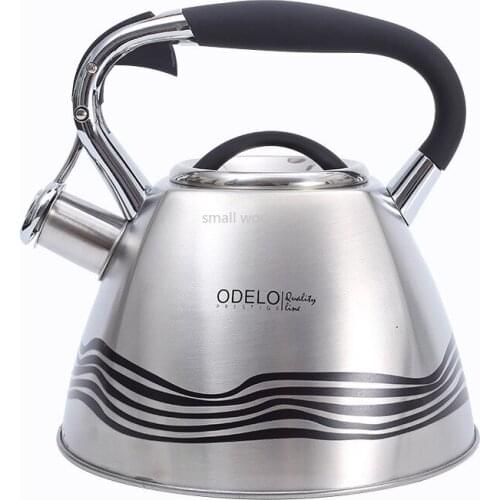 3.5L whistle kettle coffee pot induction cooker gas universal whistle pot hot and cool tea kettle chinese gas whistling teapot
