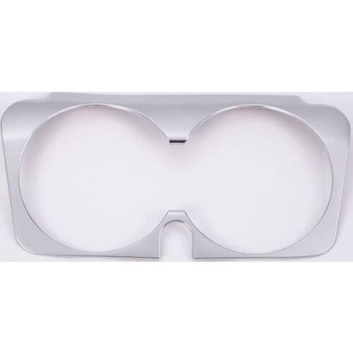 BBQ@FUKA Fit for Mercedes Benz C E GLC Class W205 W213 2015 2016 2017 Car Water Cup Holder Cover Trim Sticker Car Styling