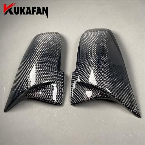 Real Carbon Fiber Rearview Mirror Cover Cap For BMW F20 F21 F87 M2 F23 F30 F36 X1 E84 Auto Accessories