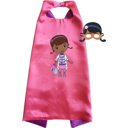 Child Doc Mcstuffins Costume Girls Halloween Costumes for Kids Birthday Gifts