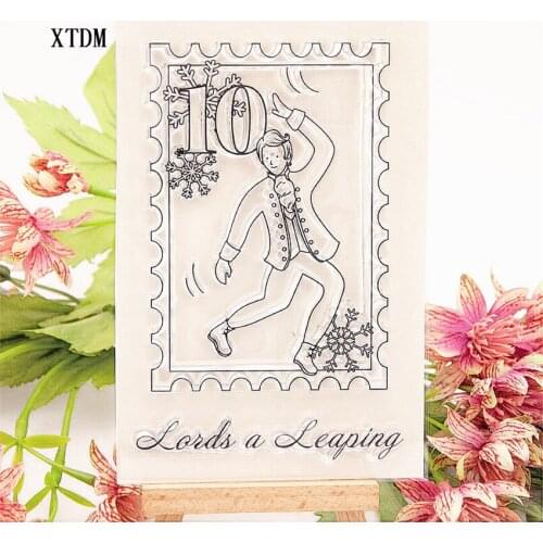 Hot selling little boy transparent clear stamp / silicone seal roller stamp DIY scrapbook album / card production