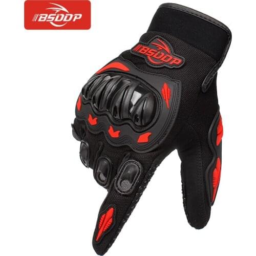 Motorcycle Gloves Wear Drop Resistant Racing Motorbike Breathable Mesh Fabric Cycling Gloves Moto Luvas Guantes