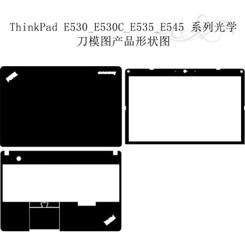 Laptop Sticker Skin Decal Carbon fiber Cover Protector for Lenovo ThinkPad E530 E530C E535 E545 15.6"
