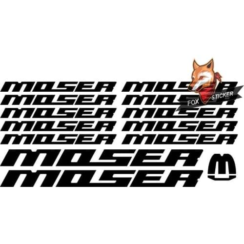 Bicycle Frame Stickers Road Bike Mountain Bike MTB Track Bike TT Bike Cycle Decal Reflective Stickers for MOSER Sticker