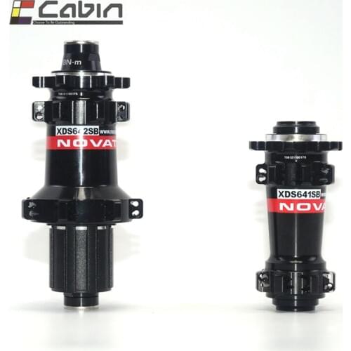 Novatec XDS641SB/XDS642SB AM/ENDURO MTB hubs,641/642 straight pull hubs with ABG anti-bite cassette body,15x100,12x142, 28 holes