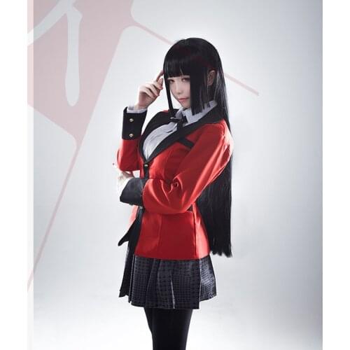 New Anime Kakegurui Jabami Yumeko Cosplay Costume Women Girls Uniform Clothing Outfit Carnival Halloween Costumes