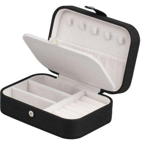 Jewelry Organizer Portable Necklace Earrings Bracelets Box Travel Jewelry Case Necklace Earrings Rings Box