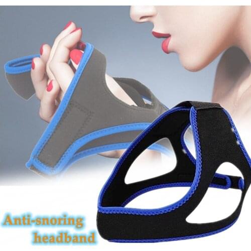 Anti Snoring Belt Triangular Chin Strap less mouth breathing For Women Men Better Breath Health Snore Stopper Bandage