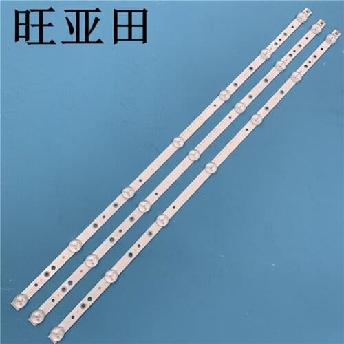LED Backlight strip 8 Lamp for Skyworth 32E350E 32E320W 32E306C 32INCH WS V2.0 PITCH 80MM 32E310C LED32C45RQD dl3271(B) W