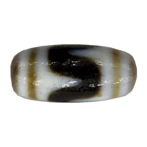 Tibet DZI Beads,12*27mm Agate Stone,Tigers teeth Pattern Totem DZI,Men&women Amulet Jewelry DIY Free Shipping