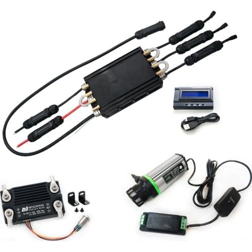 In Stock! 300A Waterproof IP68 ESC With Switch / Waterpump For RC Racing Boat Ship Catamaran Electric Surfboard Efoil JetSki