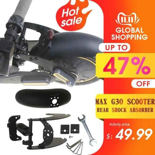 Max G30 Electric Scooter Rear Shock Absorber Rear Suspension Fork Scooter Accessories for Ninebot Electric Scooters