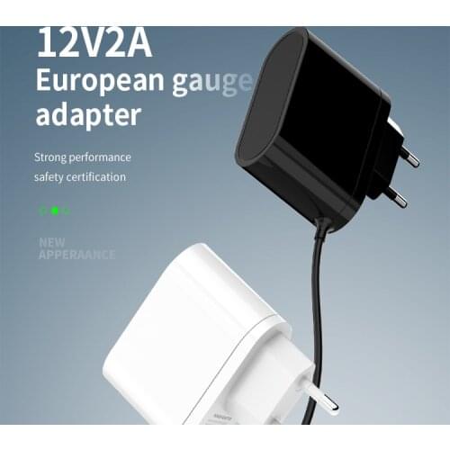 Hannord European Standard 12V2A Power Adapter AC-DC CE/GS Certified High Quality Power Adapter 24W European Standard