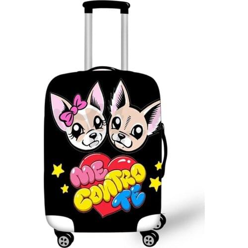 Me contro Te Travel Suitcase Protective Cover For 18-32 Inch Trolley Case Elastic Anti-dust Cover Perfect