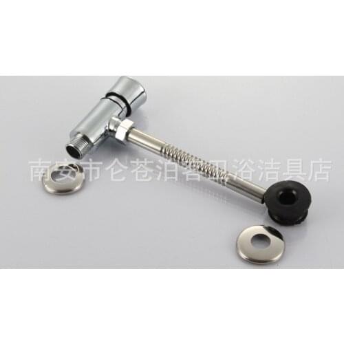 Bathroom Parts Copper Self-closing Concealed installation Make water Valve Time-delay Flush Valves for Urinal Free shipping