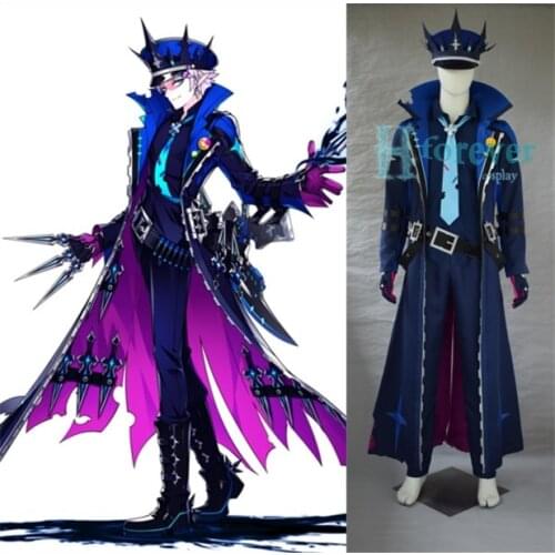 [Customized] 2018 Game ELSWORD Lu Ciel Battle Uniform Cosplay Costume Any Size Unisex Full Set For Halloween Free Shipping New