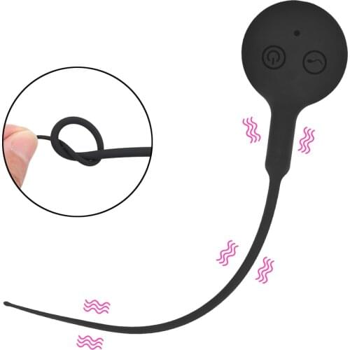 Prostate Massager Sex Toys for Men Penis Urethral Plug Vibrator Urethra Dilators Adult Product Male Masturbator Butt Plug