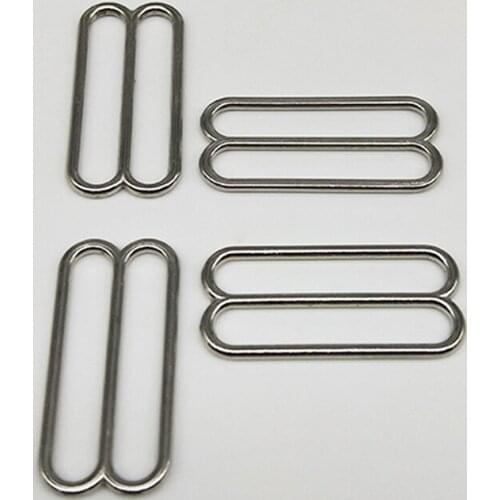 25mm metal ring adjustable buckles 8 shape for bags backpack garment shoes belt hand work accessories