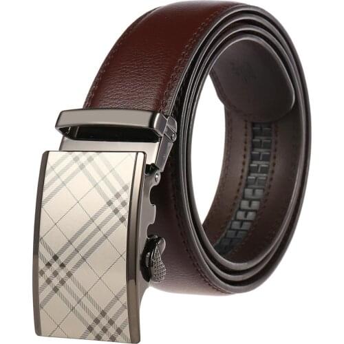 2019 Designer Casual Cowhide Belts Men High Quality Genuine Leather Luxury Strap for Jeans Belt Fashion Waistband