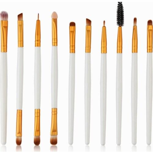 10pcs/set Makeup Brush Set tools Spiral Design Plastic Handle Beauty Make-up Toiletry Kit Wool Make Up Brush Set Tool косметика