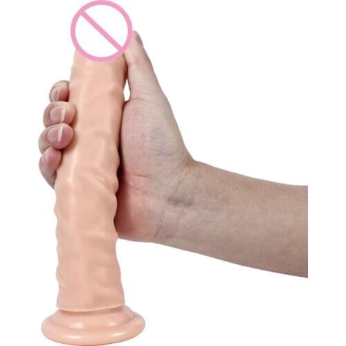New Anal Dildo Realistic Dildo with Strong Suction Cup Fake Penis Long Butt Plug Anal Plug Sex Toys for Women Sex Products