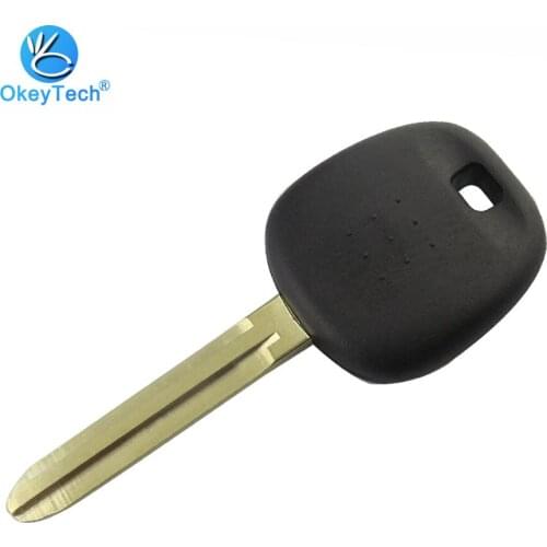 OkeyTech Blank Blade Uncut Fob Replacement Auto Car Key Cover Case Transponder Key Shell for Hyundai Accent Elantra No Logo
