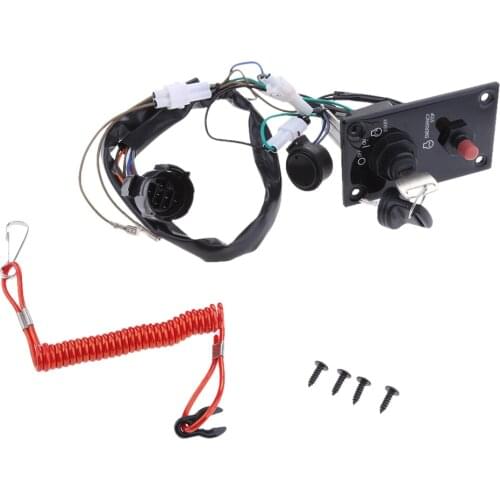 Professional Performance Single Ignition Key Switch Panel 37100-96J14 For Suzuki Outboard
