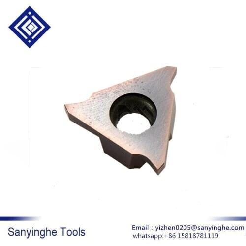 Free shipping high quality 10pcs/lots QC16R 200-R02 YBG205 cnc carbide turning inserts threading inserts CNC blade lathe tool