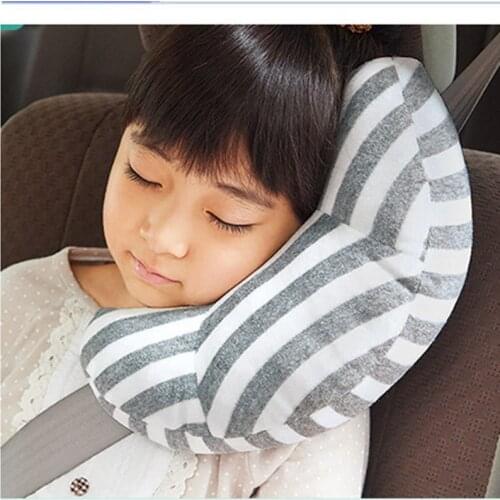 Baby Car Seat Belts Pillow Kawaii Stroller Neck Headrest Children Safety Strap Belt Pad Kids Shoulder Protection Support Cushion