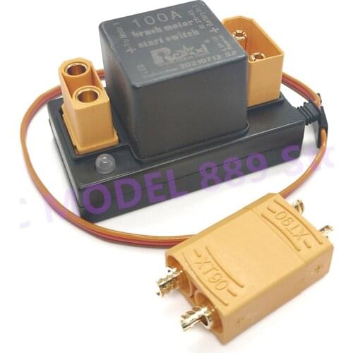 Rcexl 100A brush motor start electronic switch of relay v1.0 for DLE EME 35 55