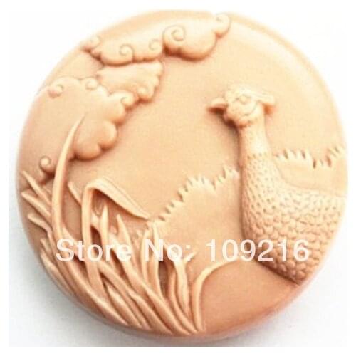 1pcs Bird & Cloud (ZX1534) Silicone Handmade Soap Mold Crafts DIY Mold
