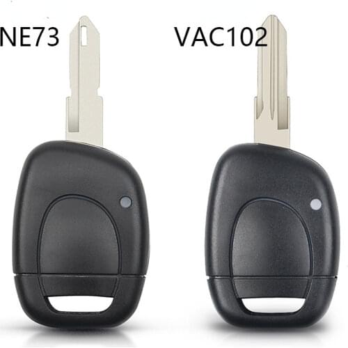 Replacement 1 Button Remote Car Key Shell Fob Case For Renault Megane Twingo Kangoo Master Clio 2001-2005