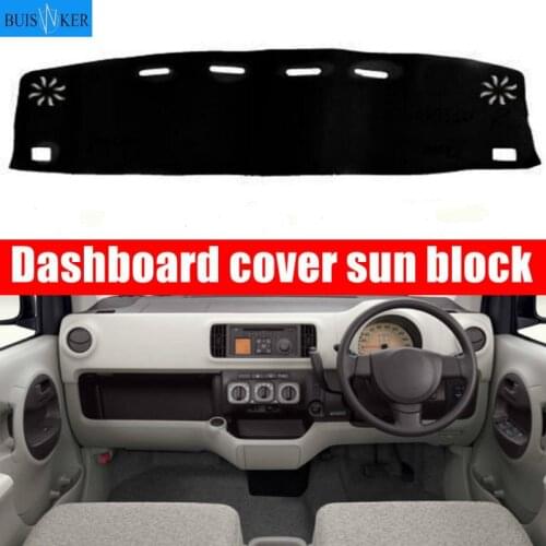 For Toyota Passo 2011-2015 Car Dashboard Dash Cover Pad Mat Dashmat Sun Shade Instrument Protective Carpet Car Accessories