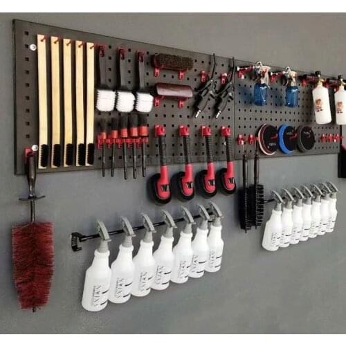 Steel Wall-Mounted Tool Parts Storage box Garage Unit Shelving Hardware Tool organize Box Hanging board Components tool box