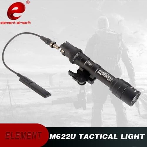 Element Airsoft Tactical Flashlight M622U Surefir 320 Lumens Hunting Lamp Gun Weapon Light EX446