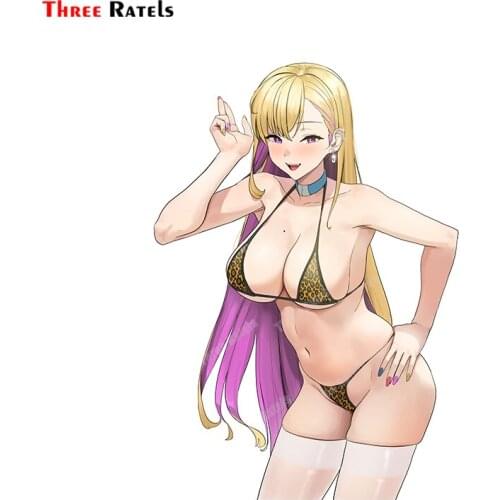 Three Ratels B288 Boryeon Last Origin Sexy Girl Sticker For Room Wall&Toilet Mirror Decoration Funny Waterproof Art Decals