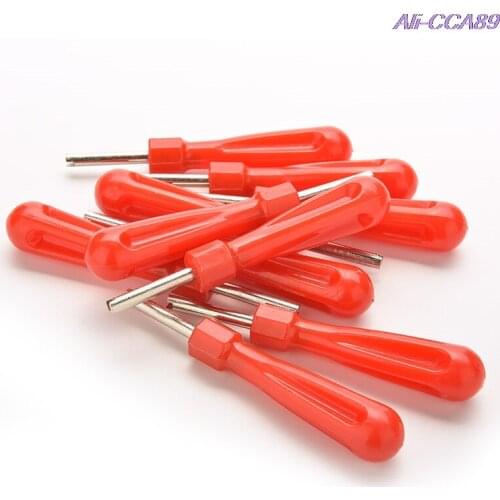 10Pcs Stem Core Remover Tire Repair Install Tool For Truck Motorcycle Bicycle Bike Car Valve