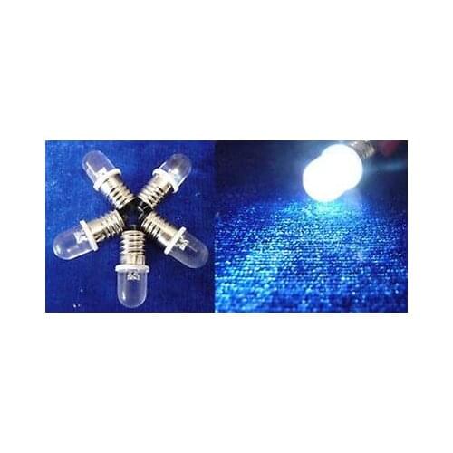 12pcs,White E10 6.3V Led Bulb Light Lamp for DIY LIONEL,WL ay