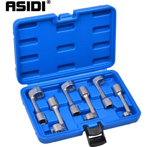 Diesel Fuel Injector Line Socket 6pc 12-19MM